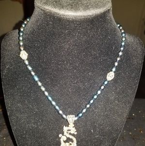 925 & 18 Kt One of A Kind Necklace